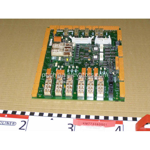 Placa KM773360G01 LCEADON para elevadores KONE